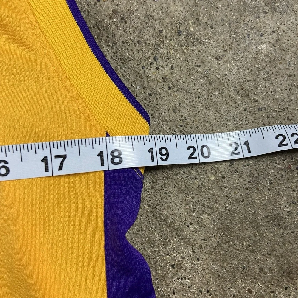 Adidas Los Angeles Lakers Kobe Bryant #24 Youth Size Large Yellow Basketball NBA